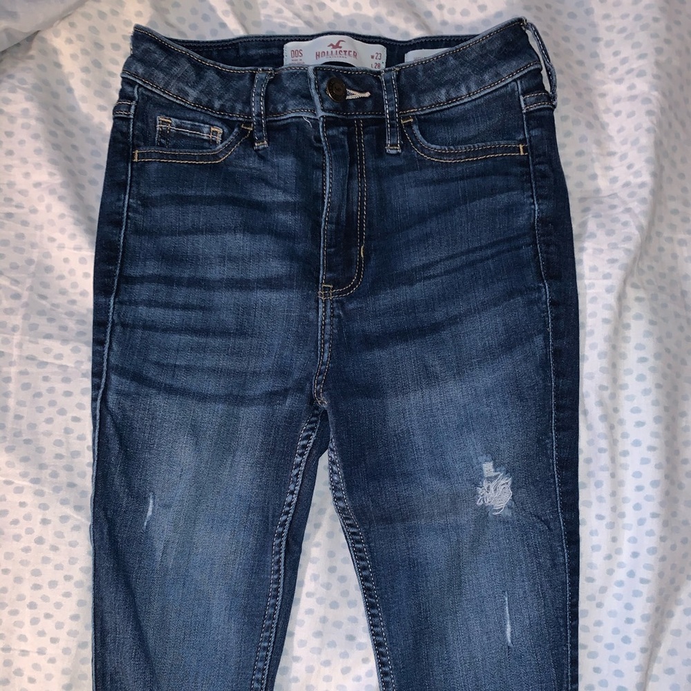Ripped Hollister Jeans